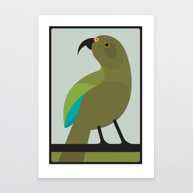 Glenn Jones Art Kea Art Print Art Print A4 / Unframed