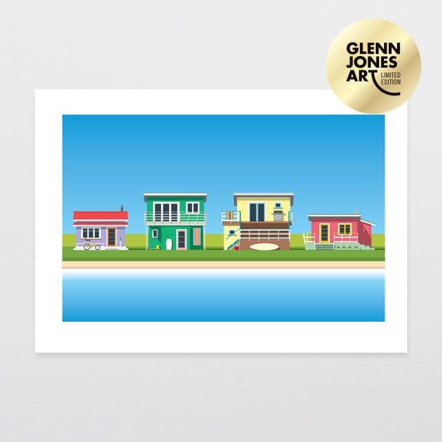 Glenn Jones Art Bach Life 3 - A2 Limited Edition Art Print