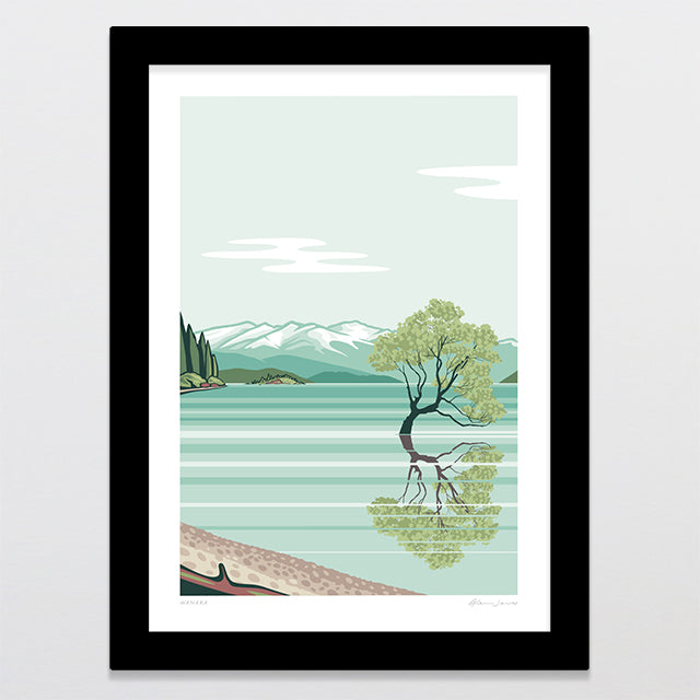 Wanaka Alternative Colour 2025 Art Print