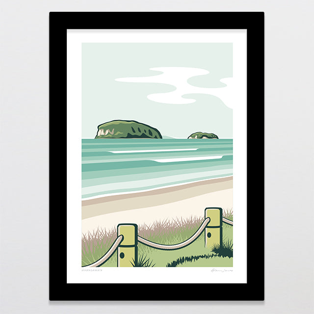 Whangamata Alternative Colour 2025 Art Print