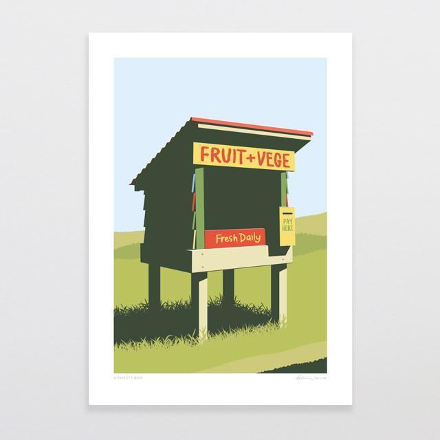 Honesty Box Art Print-Glenn Jones Art