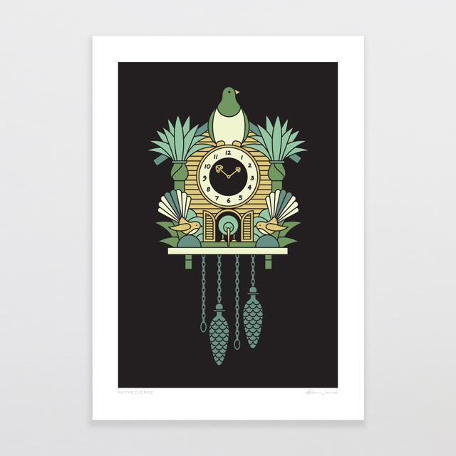 Native Cuckoo Art Print-Glenn Jones Art