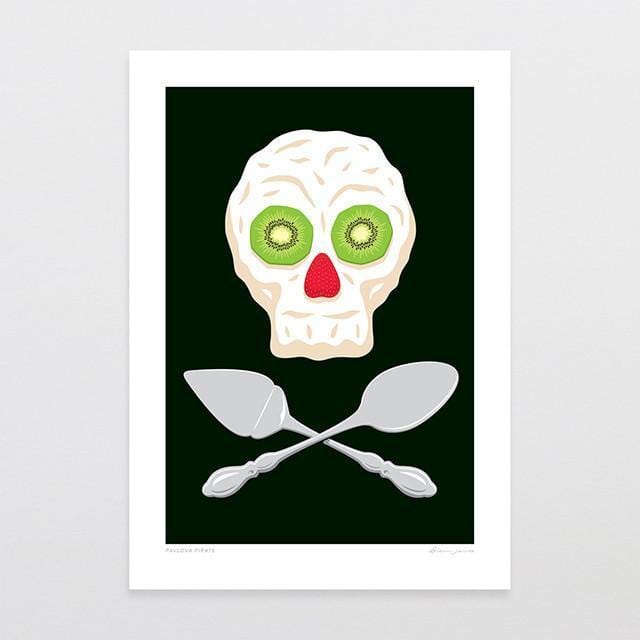 Pavlova Pirate Art Print-Glenn Jones Art