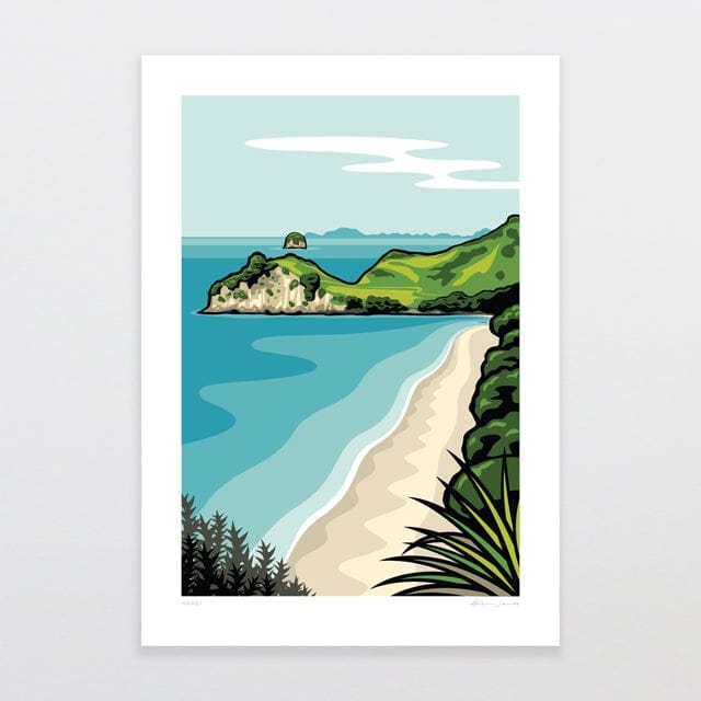 Ohope Beach Art Print by NZ Artist Glenn Jones - Glenn Jones Art