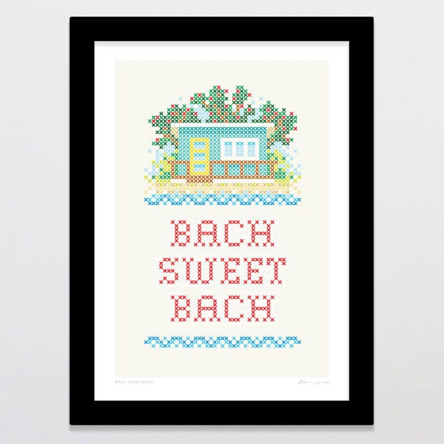 Glenn Jones Art Bach Sweet Bach Art Print Art Print