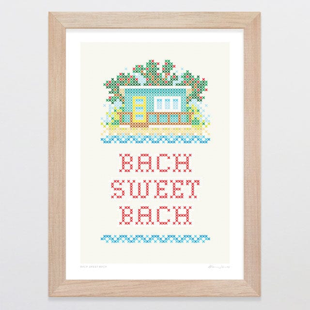 Glenn Jones Art Bach Sweet Bach Art Print Art Print