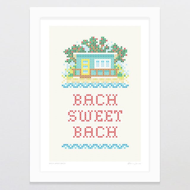 Glenn Jones Art Bach Sweet Bach Art Print Art Print